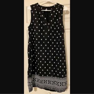 Old Navy black and white dress